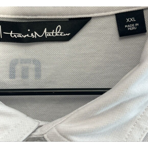 Travis Mathew Polo Shirt Set of 2 Mens XXL Performance Pima Cotton Poly Blend - Picture 2 of 6